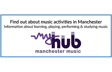 My Hub Manchester Music Logo